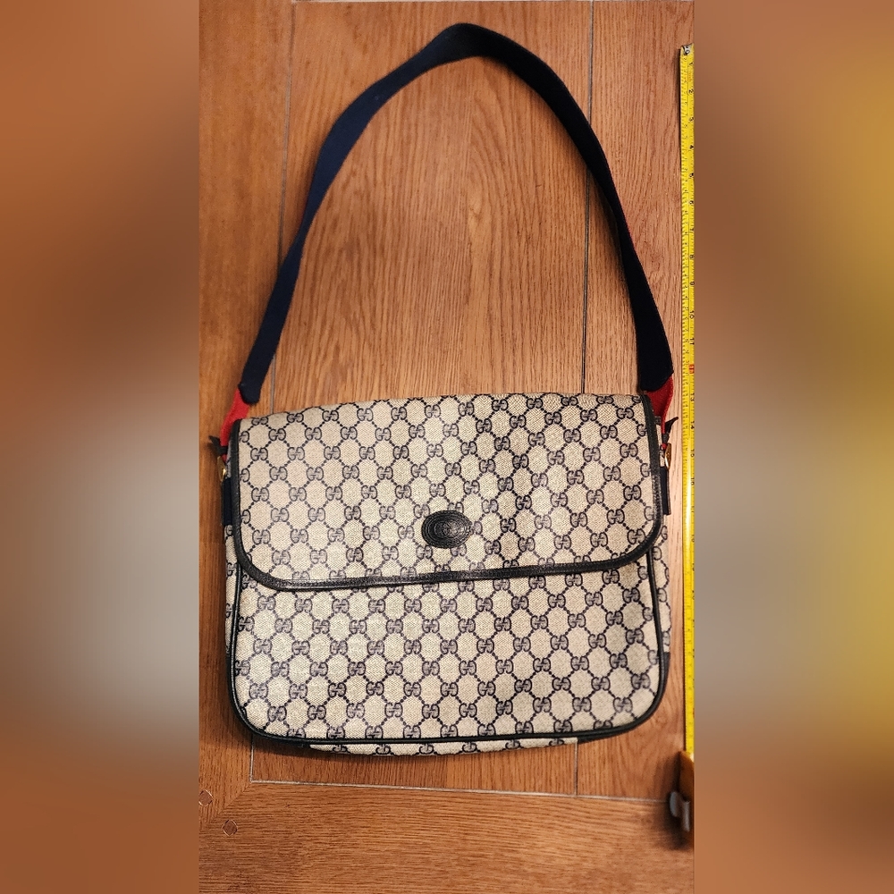 Vintage Gucci Large Messenger Bag